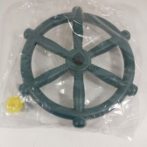 Jungle Gym Playground Steering Wheel, Green, 12"